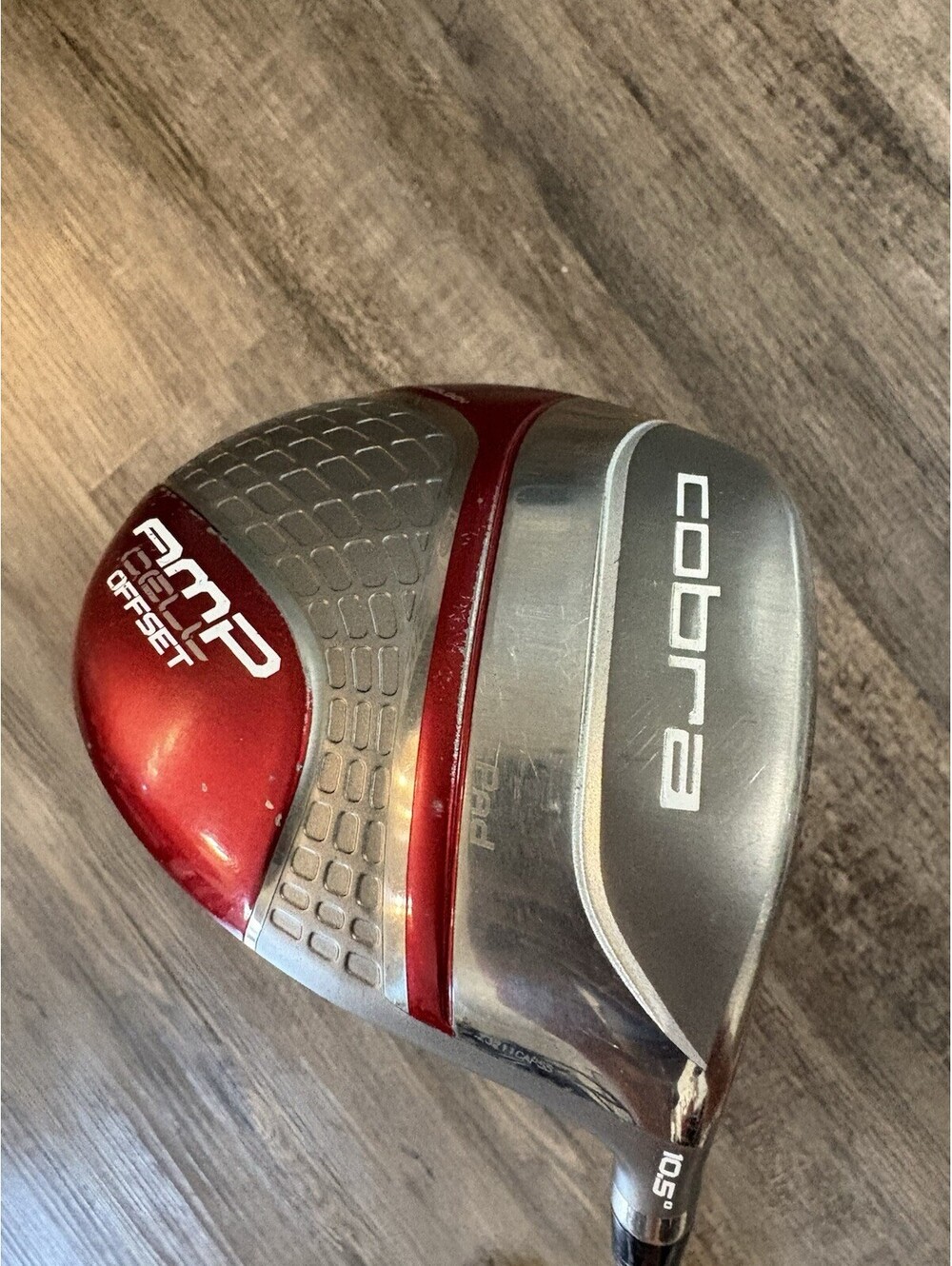Cobra Amp Cell Offset Driver 10.5 Graphite Shaft Regular Flex RH 53G Mid Kick TQ